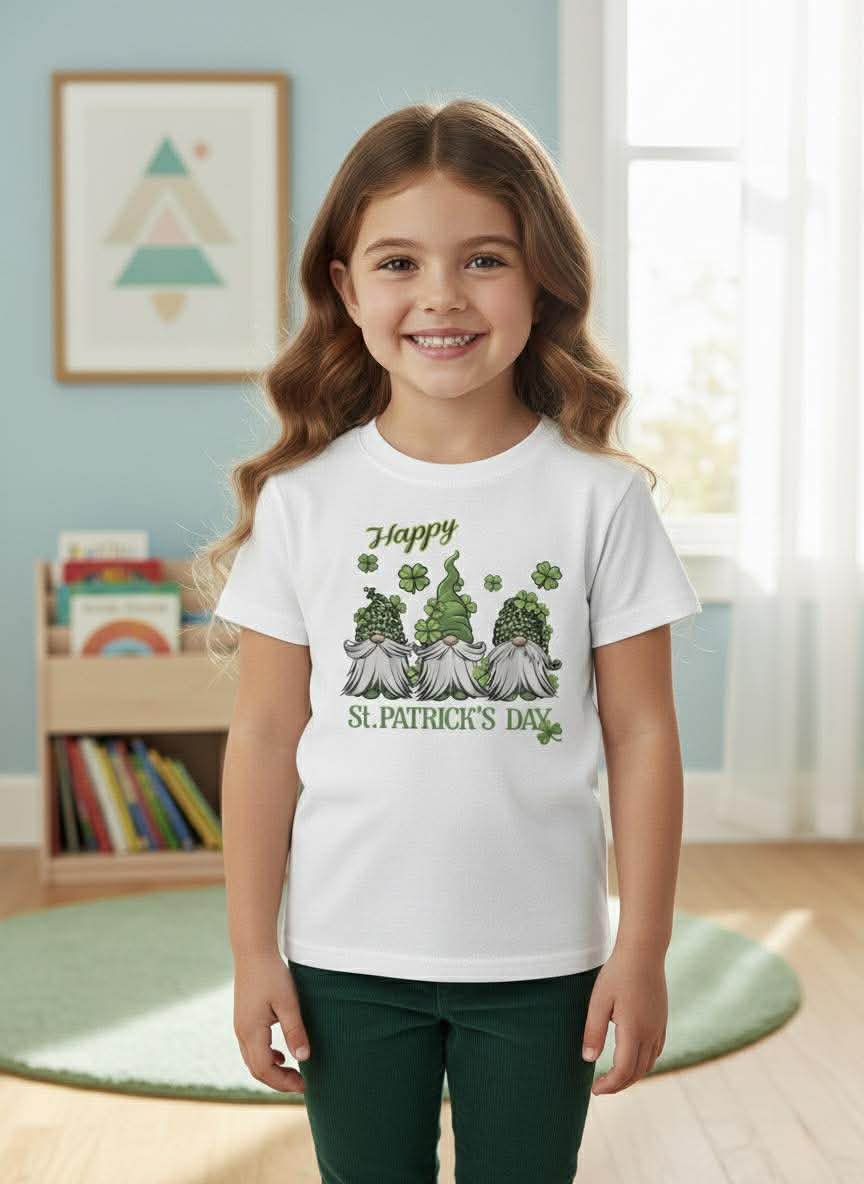 One of a Kind Handmade Children's Tees- St. Patrick's Day Collection