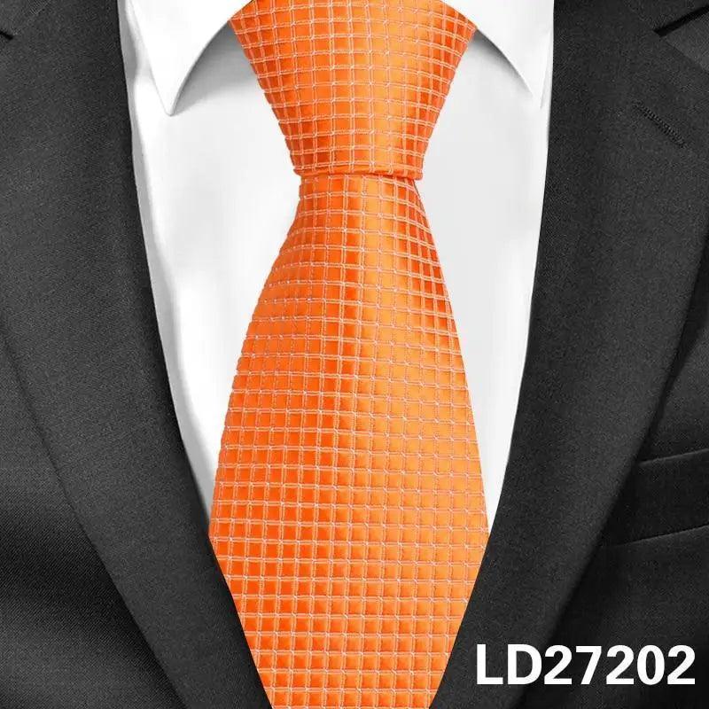 Colorful Men Necktie Business Wedding Fashion Various Colors Easy Match Ties For Men Men's Necktie Classic Tie Business Suit Accessory Elegant Tie