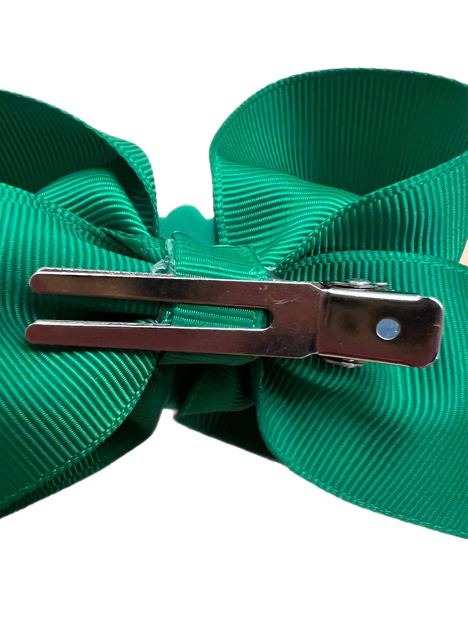 St. Patrick's Day Mommy's Pot Of Gold Rainbow Stacked Boutique Hair Bow